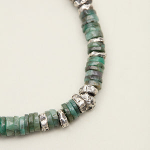 Emerald Balance Bracelet
