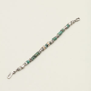 Sunray Emerald Balance Bracelet