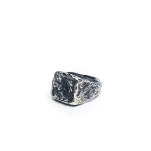 Custom - Radiant Meteorite Platia Ring
